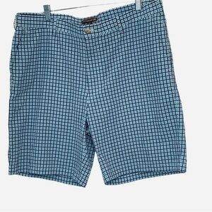 Peter Millar Crown Sport Men’s seersucker plaid short Size 40 - PRICE EDUCED